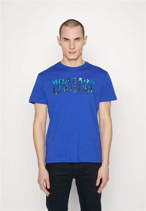 shirt con stampa versace blu jeans|versace jeans online shop.